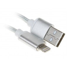 Кабель DEXP Lightning 8-pin - USB серебристый 1 м