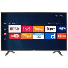 43" (108 см)  Телевизор LED DEXP U43D9000H серый