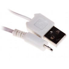Кабель DEXP micro USB - USB белый 0.8 м