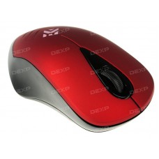 Мышь беспроводная DEXP MR0302-S красный