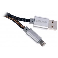Кабель DEXP Lightning 8-pin - USB синий 1 м