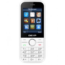 Сотовый телефон DEXP SD2410 белый