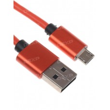 Кабель DEXP micro USB - USB оранжевый 1 м