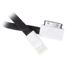 Кабель DEXP 30-pin Apple - USB черный 1.5 м
