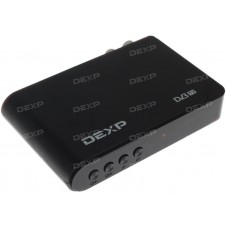 Приставка для цифрового ТВ DEXP HD 1811P черный