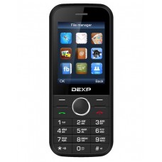 Сотовый телефон DEXP SD2410 черный