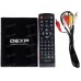 Приставка для цифрового ТВ DEXP HD 1701M черный