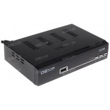Приставка для цифрового ТВ DEXP HD 1701M черный