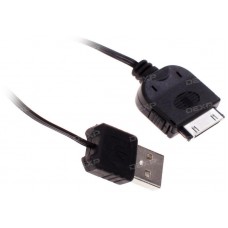 Кабель DEXP 30-pin Apple - USB черный 0.8 м