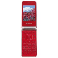 Сотовый телефон DEXP Larus V5 красный