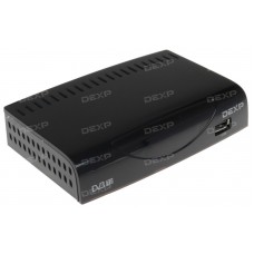 Приставка для цифрового ТВ DEXP HD 1810P черный