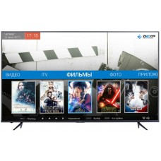 65" (165 см)  Телевизор LED DEXP U65D9000K серый