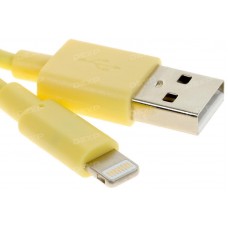 Кабель DEXP Lightning 8-pin - USB желтый 0.2 м