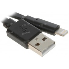 Кабель DEXP Lightning 8-pin - USB черный 0.2 м