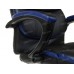 Кресло офисное DEXP CEO Black/Blue черный