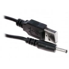 Кабель DEXP DC jack 3.5 мм - USB черный 1 м