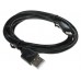 Кабель DEXP Lightning 8-pin - USB черный 1.5 м