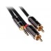 Кабель соединительный DEXP 3.5 mm jack - RCA x2