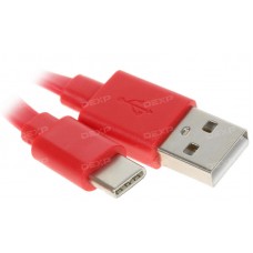 Кабель DEXP USB Type-C - USB красный 0.2 м