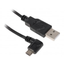 Кабель DEXP micro USB - USB черный 1 м