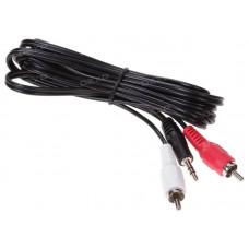 Кабель соединительный DEXP 3.5 mm jack - RCA x2