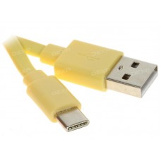 Кабель DEXP USB Type-C - USB желтый 0.2 м