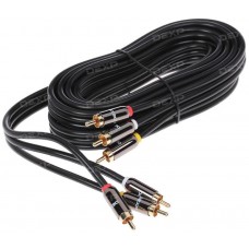 Кабель соединительный DEXP RCA x3 - RCA x3