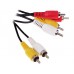 Кабель соединительный DEXP RCA x3 - RCA x3