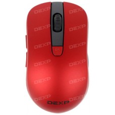 Мышь беспроводная DEXP WM-415 красный