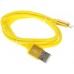 Кабель DEXP Lightning 8-pin - USB желтый 1 м