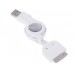 Кабель DEXP 30-pin Apple - USB белый 0.8 м