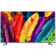 55" (139 см)  Телевизор LED DEXP F55D7000K серый