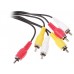 Кабель соединительный DEXP RCA x3 - RCA x3