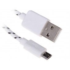 Кабель DEXP micro USB - USB белый 1.5 м