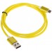 Кабель DEXP micro USB - USB желтый 1 м