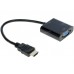 Переходник DEXP HDMI - VGA - Jack 3.5