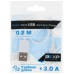 Кабель DEXP micro USB - USB белый 0.2 м