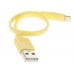 Кабель DEXP Lightning 8-pin - USB желтый 0.2 м