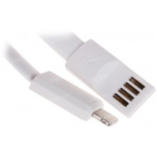 Кабель DEXP Lightning 8-pin - USB белый 1.5 м