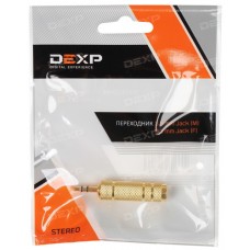 Переходник DEXP 3.5 mm jack - 6.3 mm jack