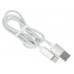 Кабель DEXP USB Type-C - USB серебристый 1 м