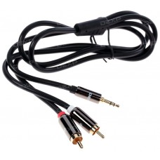 Кабель соединительный DEXP 3.5 mm jack - RCA x2