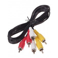 Кабель соединительный DEXP RCA x3 - RCA x3