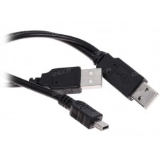 Кабель DEXP mini USB - USB черный 1 м